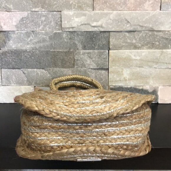 Sam Edelman Emilia Women's Round Jute Tote - Picture 11 of 11